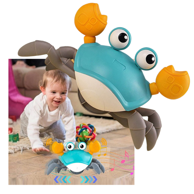 Jouet crabe avec détecteur de mouvement