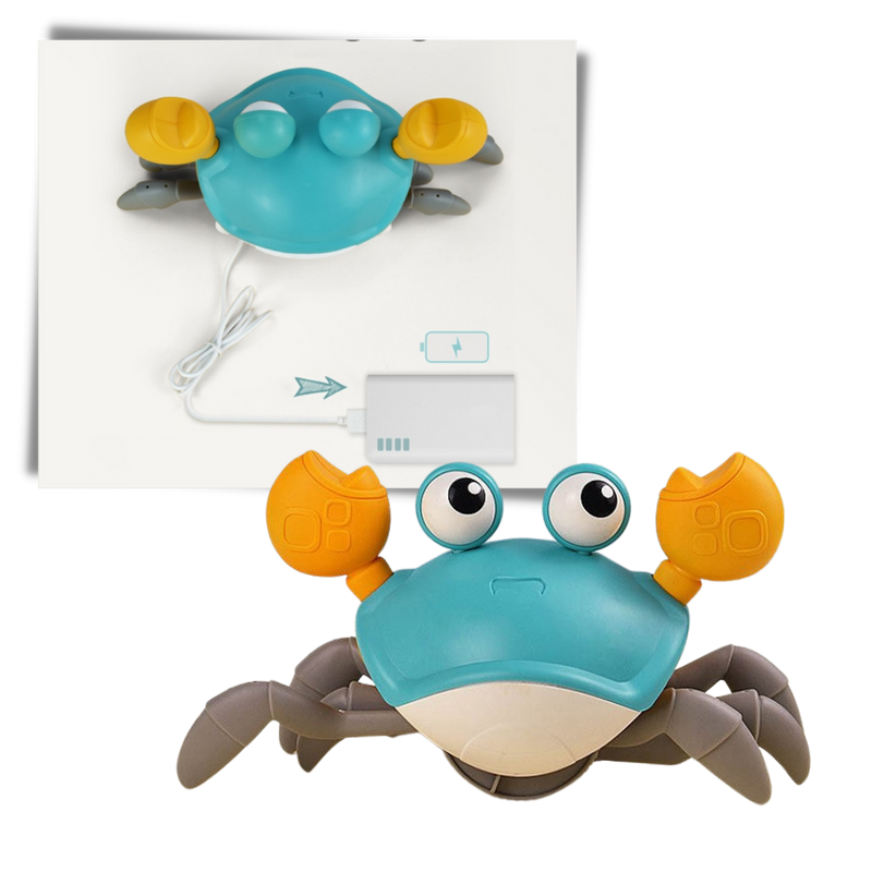 Jouet crabe avec détecteur de mouvement
