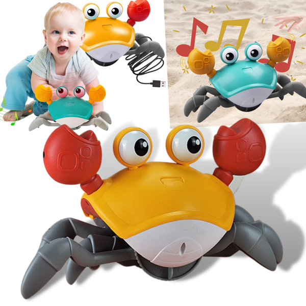 Jouet crabe avec détecteur de mouvement