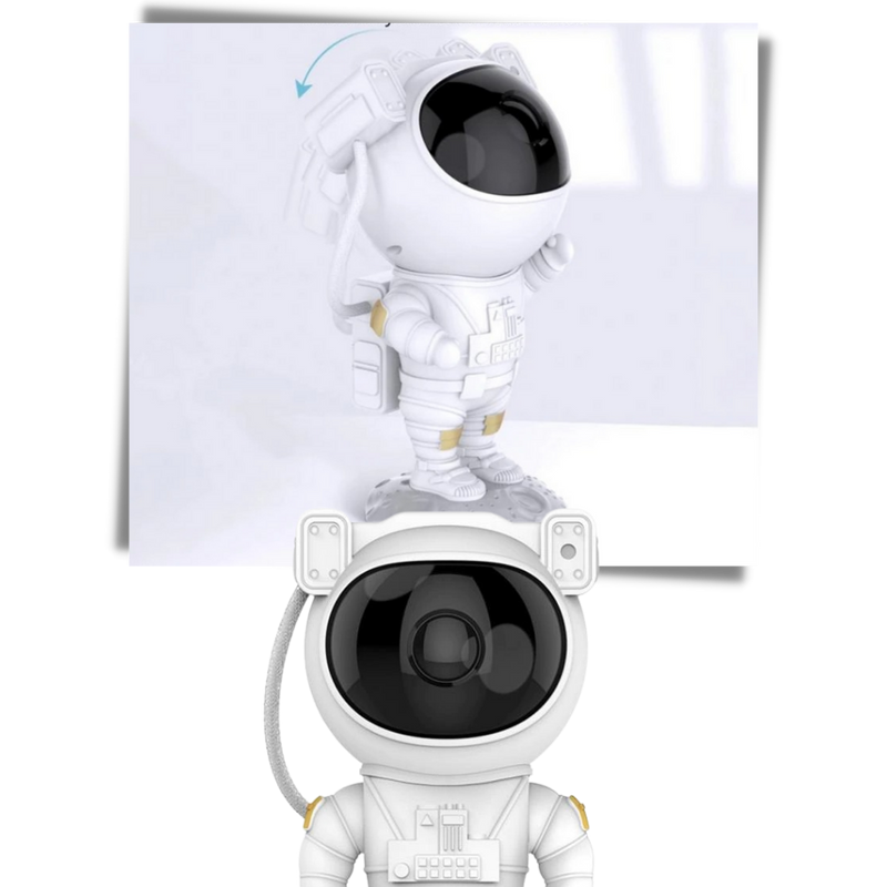 Lampe de nuit de projection d'astronaute