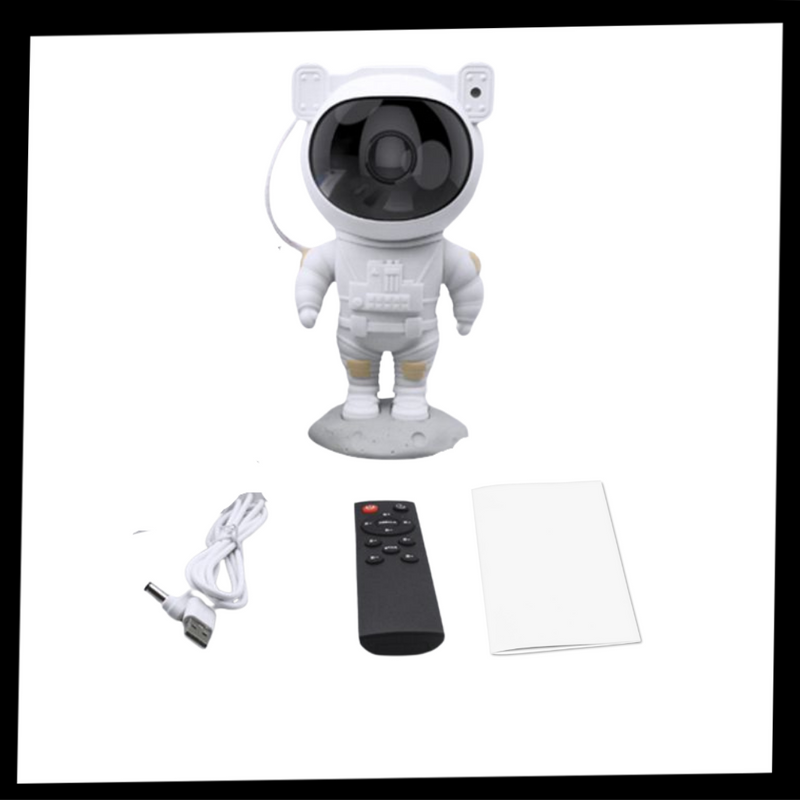 Lampe de nuit de projection d'astronaute