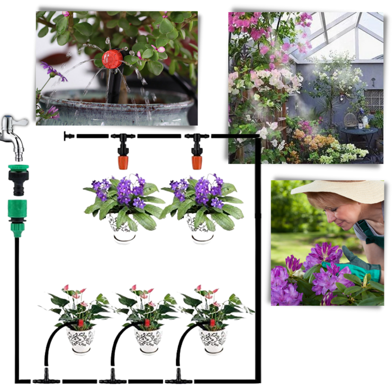 Kit d'irrigation pour jardin