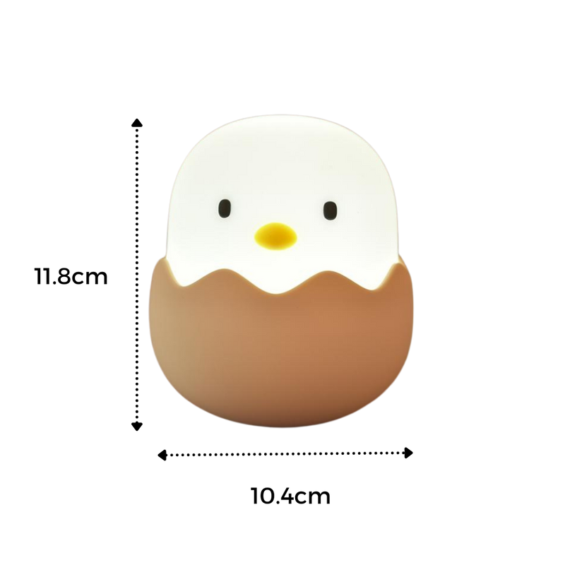 Lampe de nuit en forme de poussin