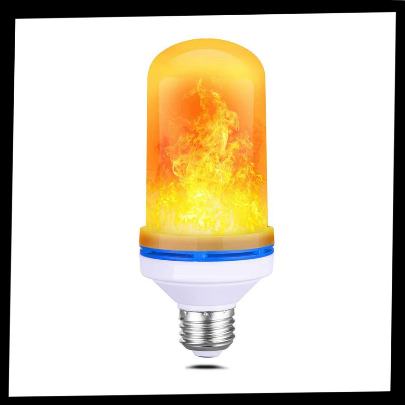 Lampe à flamme LED scintillante