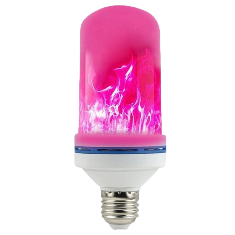 Lampe à flamme LED scintillante