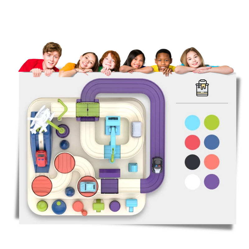 Jouet de piste mécanique pour enfants
