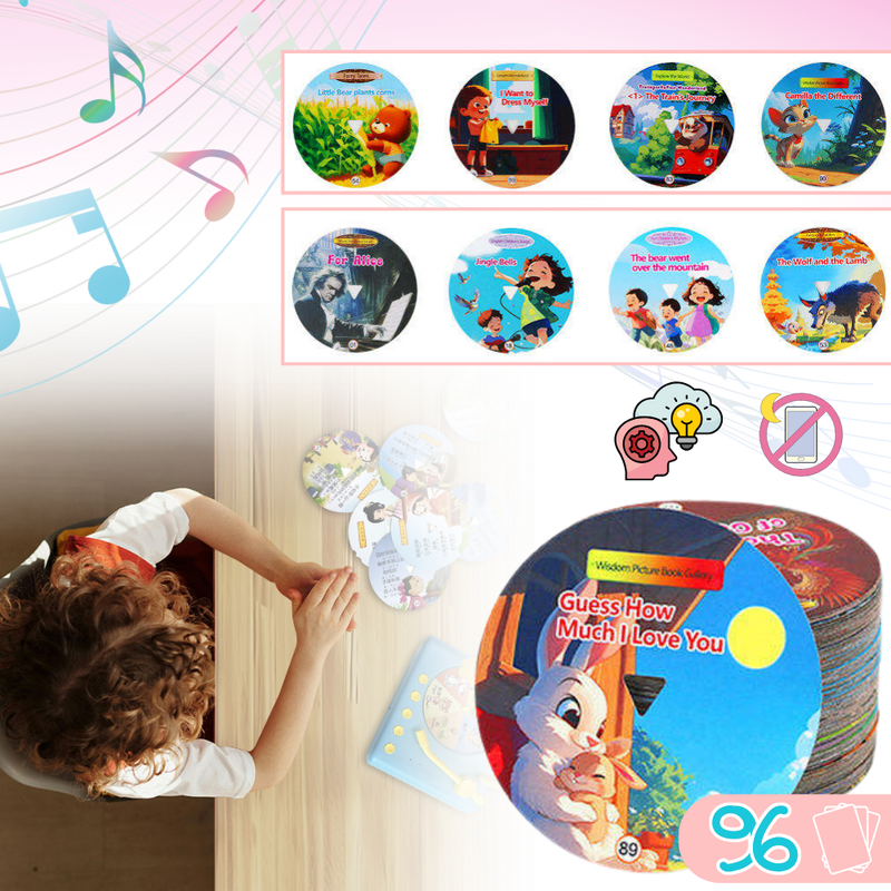 Jouet éducatif gramophone rétro