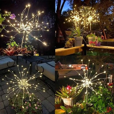 Led Solar - Fogos de Artifício Decoração de Natal | Natal Encantado