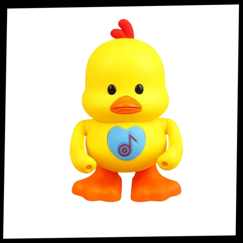 Jouet interactif canard dansant lumineux