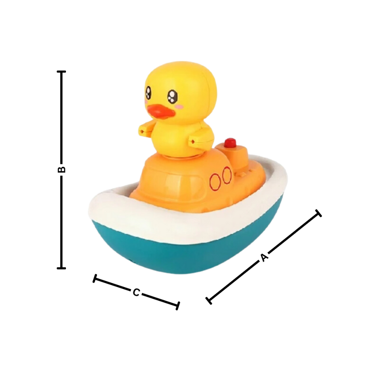 Jouets de bain canards et douche